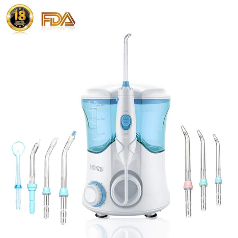 HONZIN Professional Munddusche mit 7 Multifunktionsdüsen für 26,99€