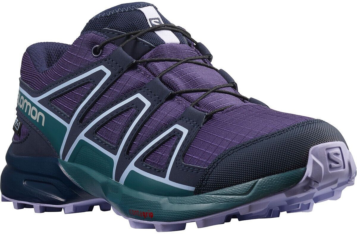 23,73€ auf Salomon Speedcross ClimaSalomon Waterproof GRAPE mallard Blue lavender sparen
