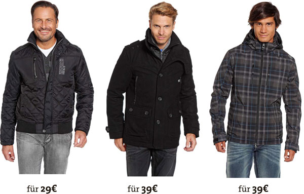 50% Rabatt auf Winterklamotten bei C&amp;A - Blouson für 29€, Parka für 39€ und Softshelljacke für 39€