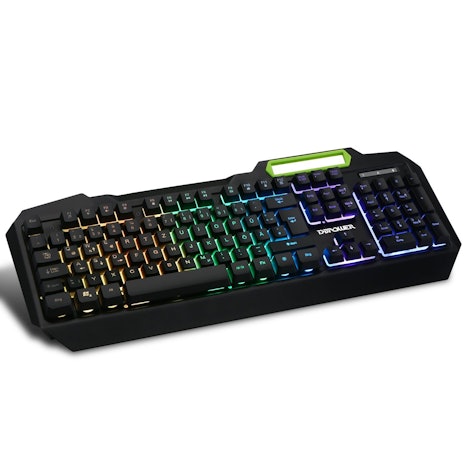 DBPOWER RGB LED Regenbogen Tastatur für nur 25,99 Euro statt 39,99 Euro
