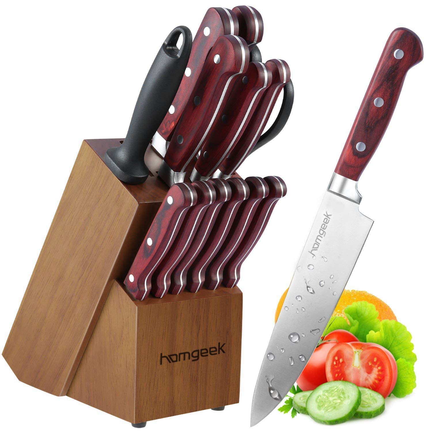 Messerblock Messer Set, 15-teilig
