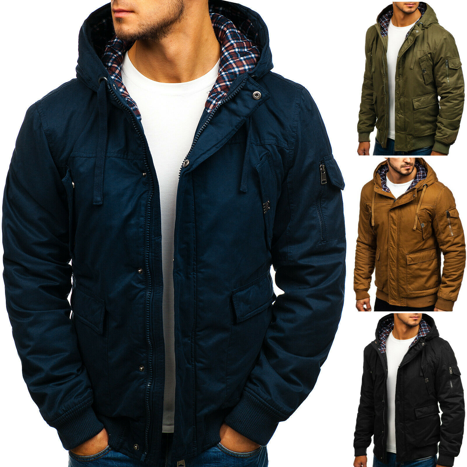 Winterjacke Classic Herren Mix BOLF
