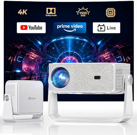 iSinbox 4K Beamer Outdoor mit Netflix