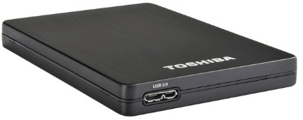 Toshiba Stor.E Alu 2S für 75€ - 2,5-Zoll-Festplatte mit USB 3.0