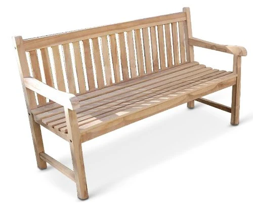 SAM® Teak Holz Gartenbank Sitzbank Caracas 3 Sitzer (150 cm) für 149,99€