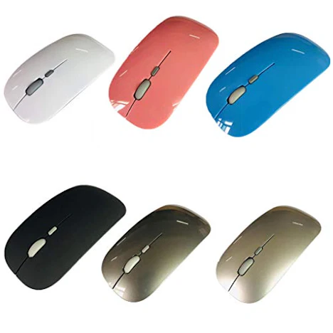 Drahtlose Maus für Laptop, drahtlose Maus USB-2.4G wiederaufladbare Laptop PC Spiel Mäuse