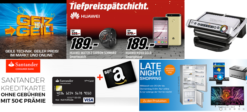 Highlight-Angebote: Die besten Schnäppchen am 16.08.2017