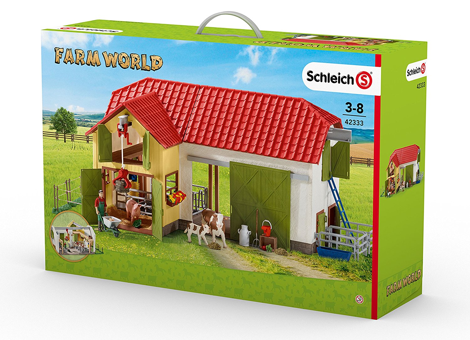 Schleich 42333 - Großer Bauernhof Mit Tieren und Zubehör für 58,99 EUR inkl. VSK [Black Friday]