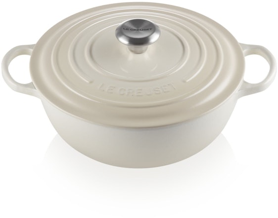 Le Creuset La Marmite 26 cm meringue im Angebot: Nur 179,00€ statt 201,42€