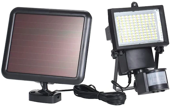 Aussenleuchte Mit Bewegungsmelder,3.7 V 5W 100 LED