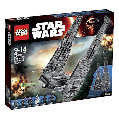 Lego Star Wars – 75104 Kylo Ren’s Command Shuttle für 82,94€