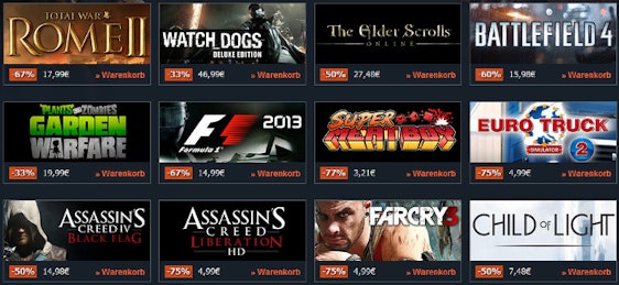 Summer Sale bei Gamesplanet - z. B. Battlefield 4 (PC) für 16€ *UPDATE*