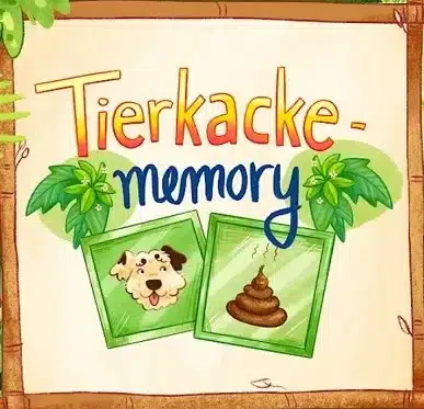 Tierkacke Memory gratis zum Download