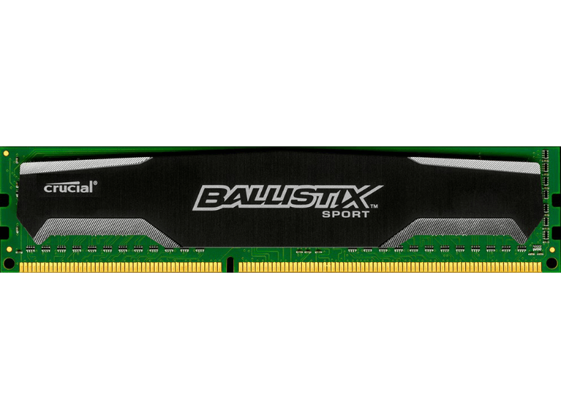 Crucial Ballistix Sport DDR3 Arbeitsspeicher 8 GB für 55€