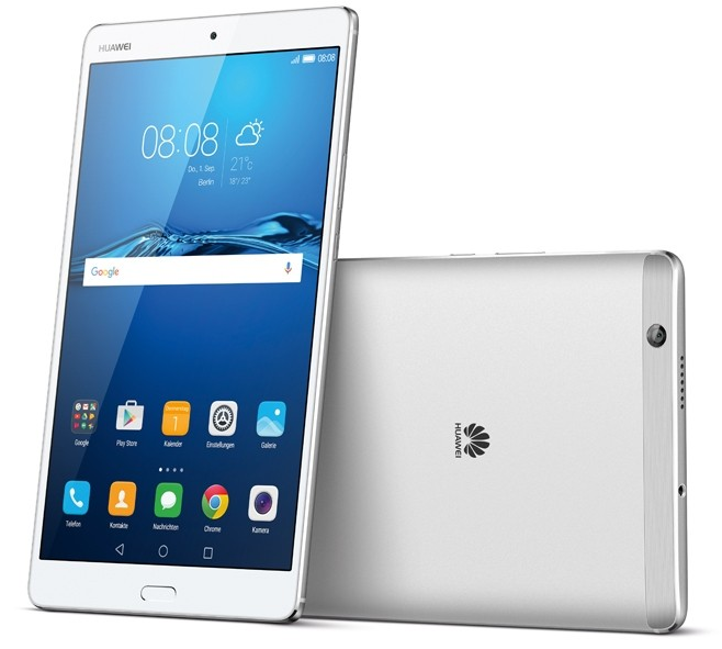 Huawei MediaPad M3 mit 32GB Speicher für 231€ - 8,4" Tablet mit Octa-Core, 4GB RAM und Fingerprint-Sensor