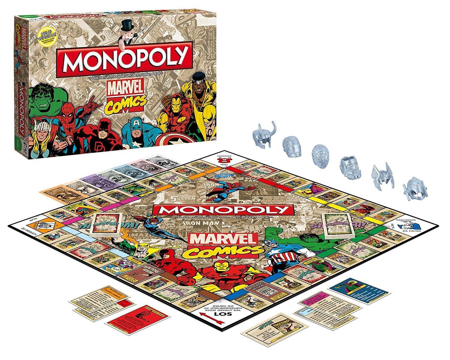 Monopoly: Marvel Comic Retro Spiel für 23,80 EUR inkl. VSK