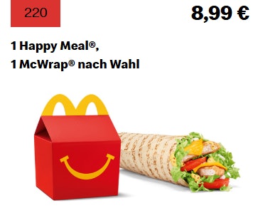 McDonalds-Gutscheine-Happy-Meal-McWrap McDonalds Gutscheine Happy Meal McWrap
