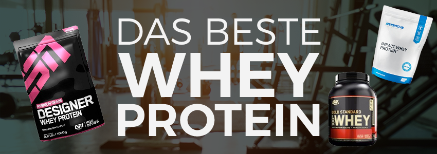 Bestes Whey Protein - ESN Designer Whey, Optimum Nutrition und mehr im Vergleich