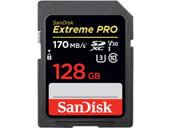 SanDisk Extreme Pro 128GB SD-Karte für 28 Euro statt 42,99 Euro