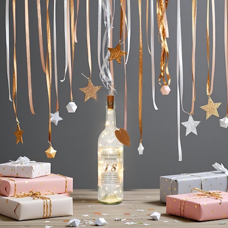 LETOUR Flaschenlicht Geschenk zum 18 Geburtstag Mädchen Junge