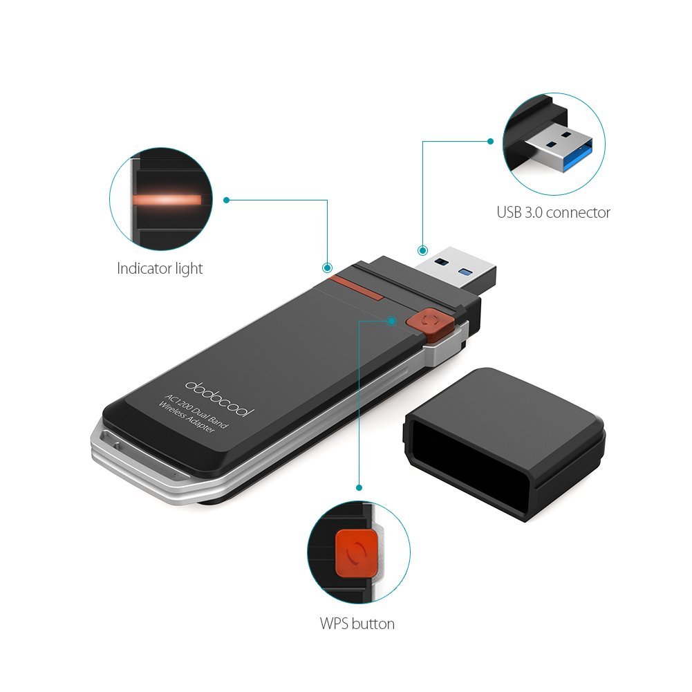 amazon: AC1200 Dual Band Wlan Stick WiFi Adapter für 14,62€