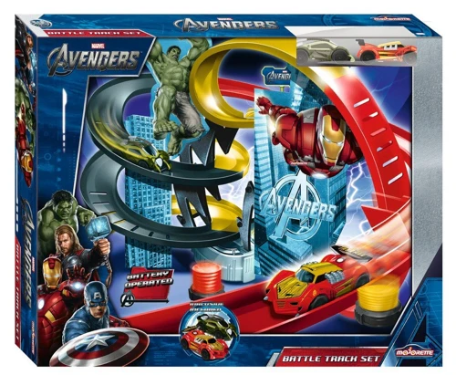 Majorette 213089707 – The Avengers Battle Track Set für 29,90€
