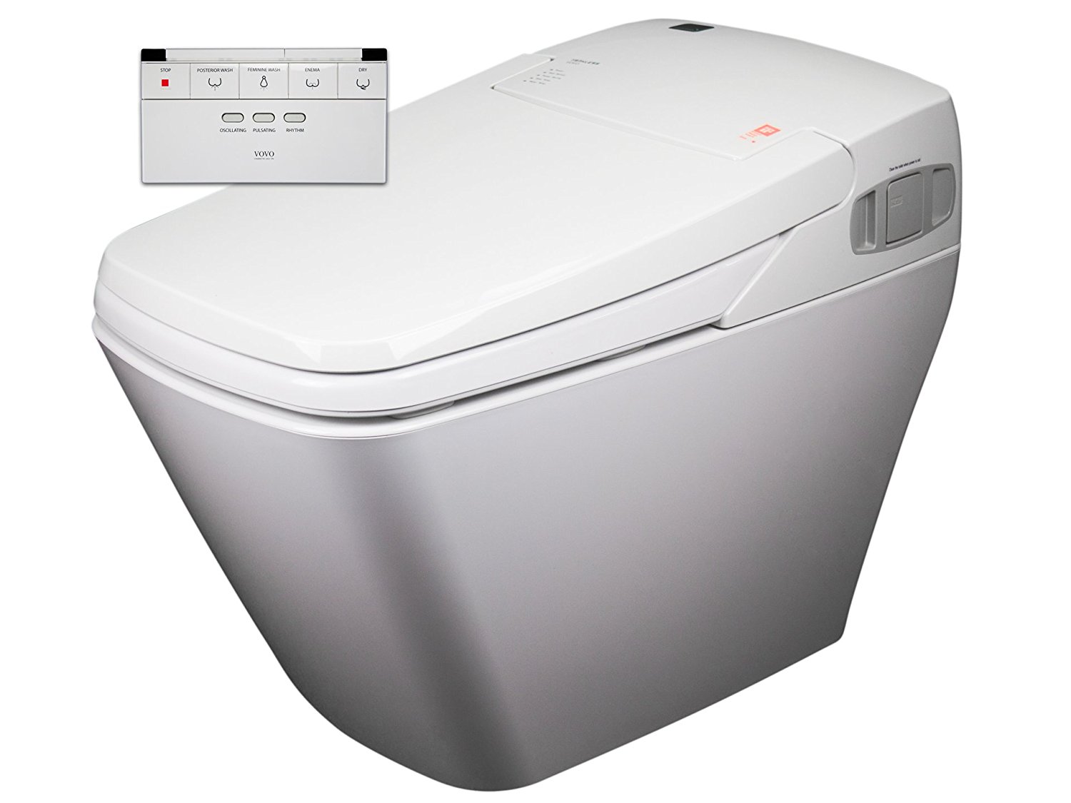 Vorbei! 2x WACOR Dusch-WC VOVO TCB-080S + integrierte Spülung + Fernbedienung für nur 303 EUR inkl. Lieferung