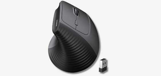Ugreen 2.4G Maus für 10€ - kabellose, vertikale & ergonomische Maus mit 4.000 DPI