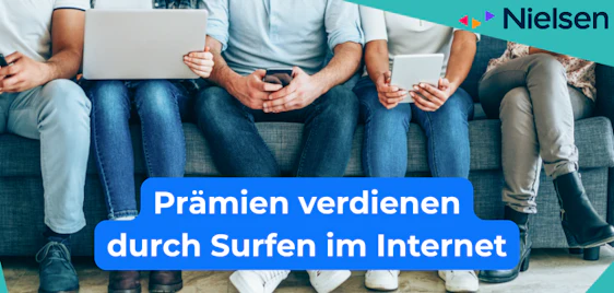 Prämien fürs Surfen! 🌐 Bis zu 100€/Jahr in Gutscheinen & PayPal mit Nielsen