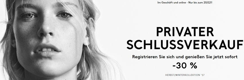 30% Rabatt im Privat Sale bei Mango - online und in den Stores