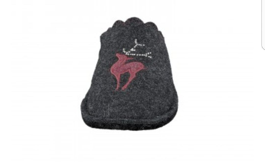 Hausschuhe aus Filz mit Elch für nur 14,95 €