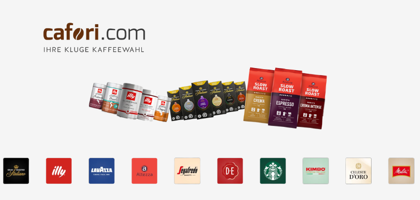 30% Rabatt und Gratisversand und bei Cafori! 🎉🚚 – z.B. illy 100% Arabica Blends - 1,25 KG Kaffeebohnen für 38€ 