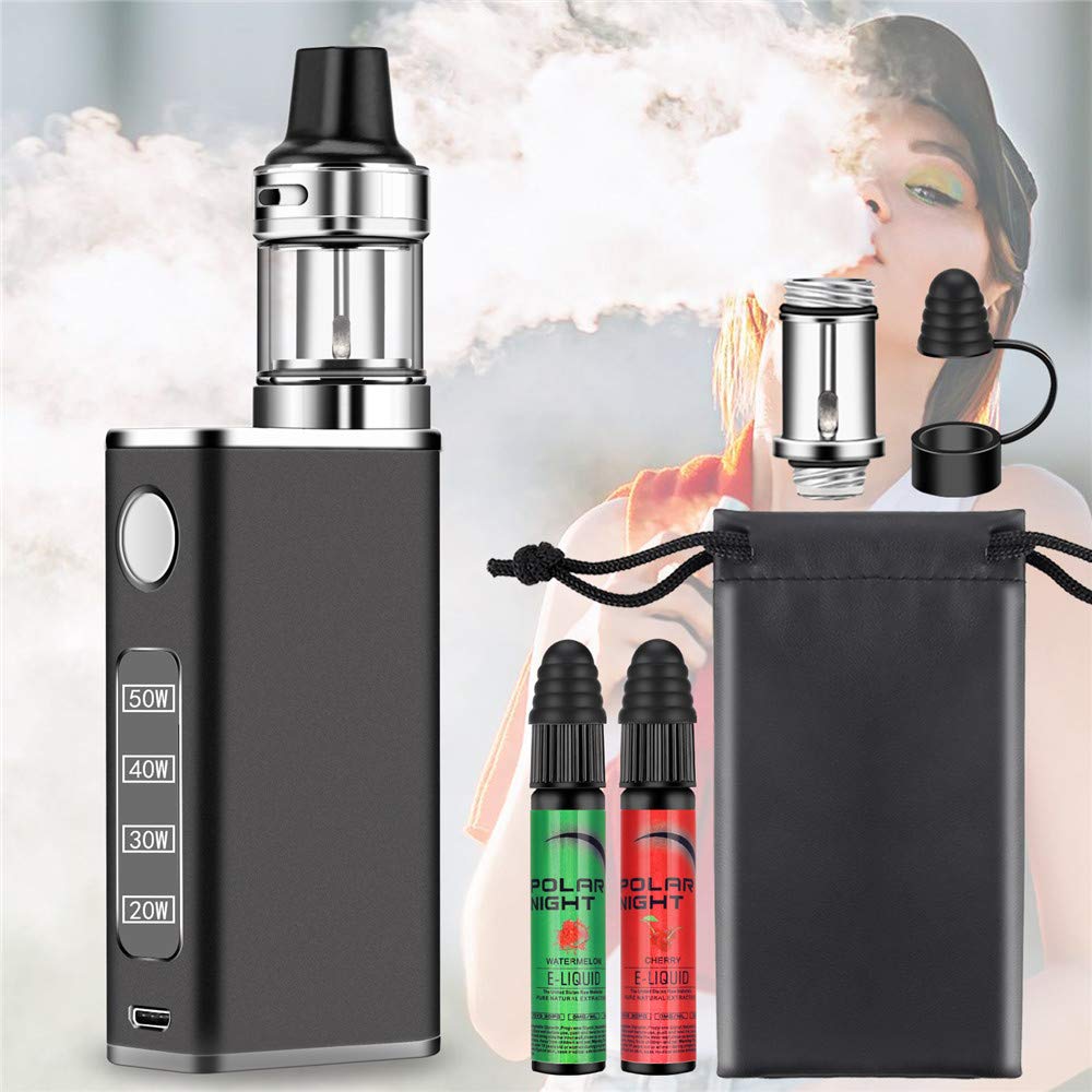 (Ab 18!)50W E Zigarette Starter Set für 19,79€ statt 32,98€