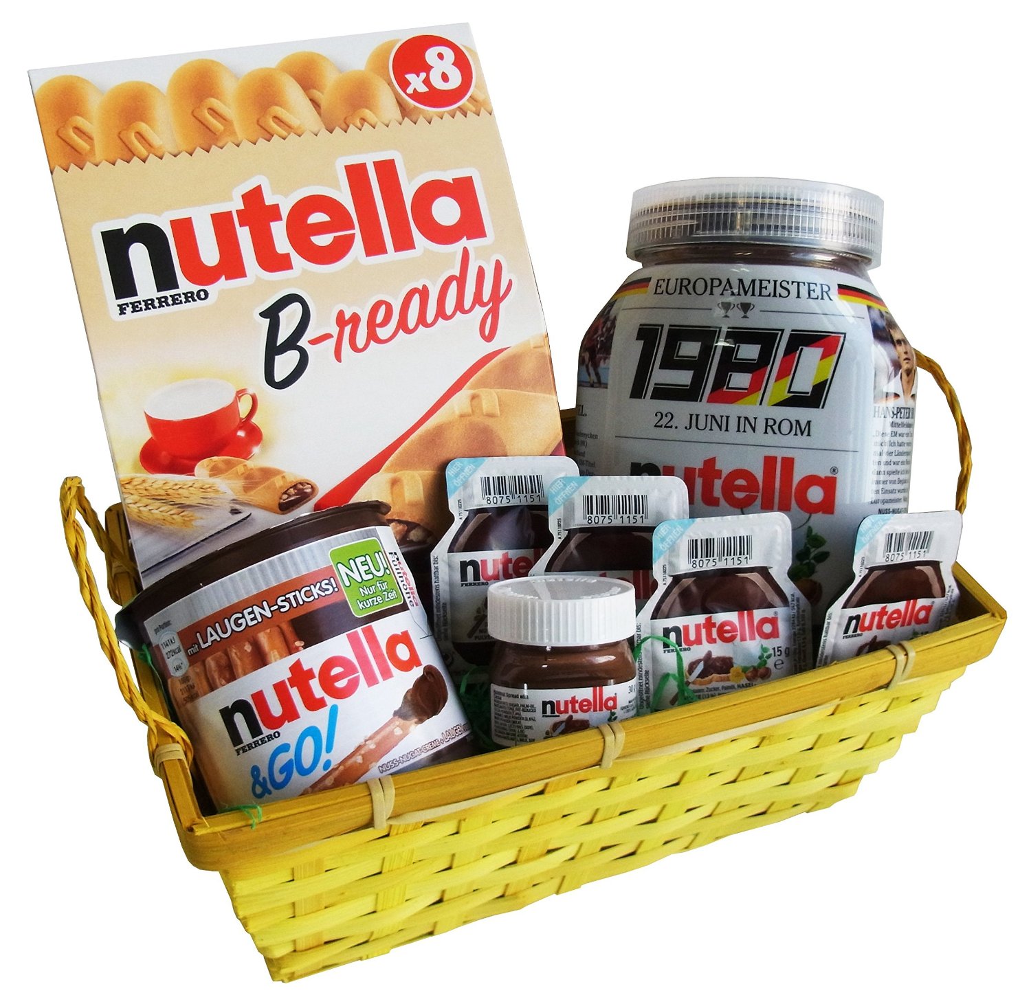 Ferrero Nutella Spezialitäten Geschenk Set 8-teilig für 19,99€