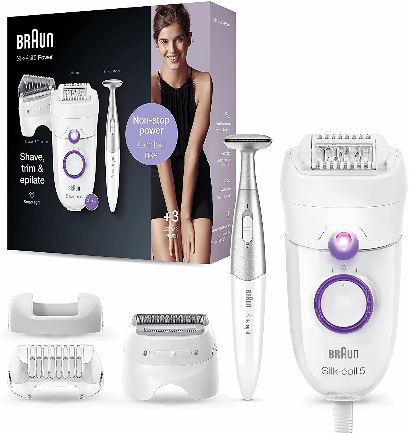 Braun Silk-épil 5 825 Power 17% günstiger