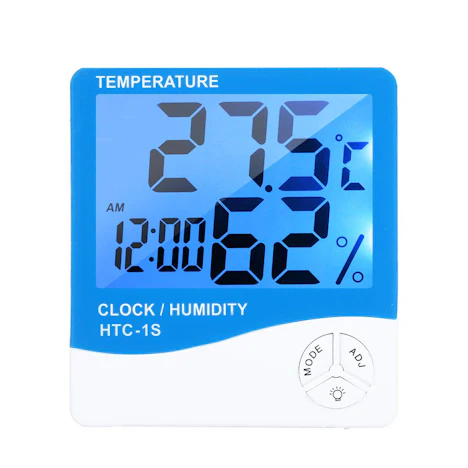 Digital Innenthermometer Hygrometer, ℃ / ℉ Raum LCD Temperatur Feuchtemessgerät Messgerät