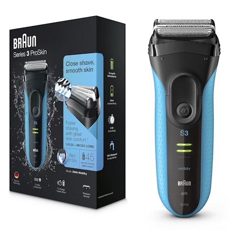 Braun Series 3 ProSkin 3040s Herren Elektrorasierer Wet & Dry