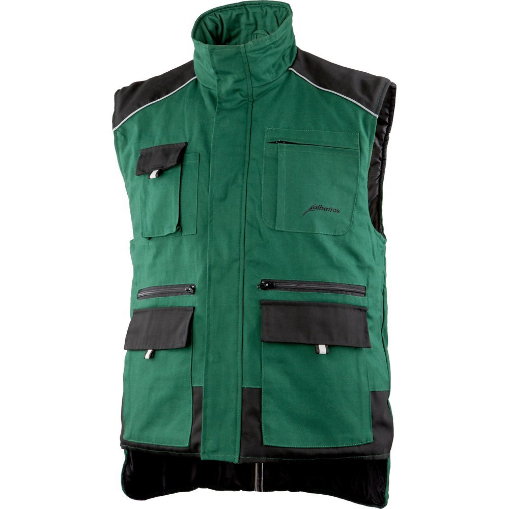 Albatros 279910-620-S Weste Allround Green Größe S, Grün / Schwarz, S