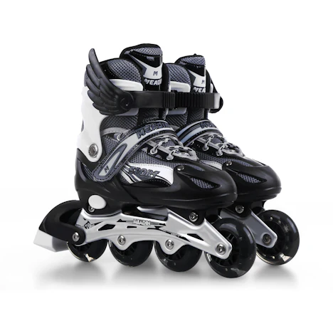 Inline Skates Verstellbar für Damen Kinder Gr. 29 - 41 - versch. Farben