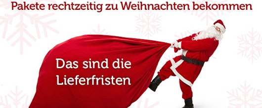 Geschenke rechtzeitig zu Weihnachten bekommen: Lieferfristen der Online Shops und die besten Geschenkkarten als Alternative *UPDATE3*