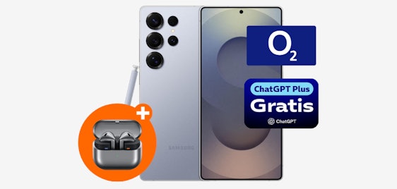 Effektiv nur 2,49€ mtl. 😎 Samsung Galaxy S25 Ultra + gratis Galaxy Buds3 Pro - im o2 Mobile Unlimited Max Tarif