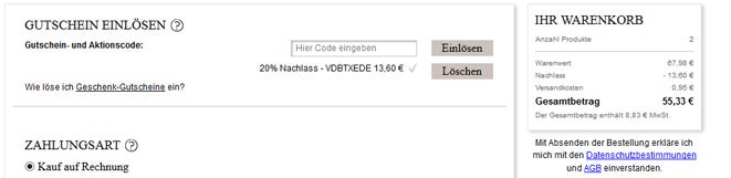 Esprit-gutscheincode-eintragen