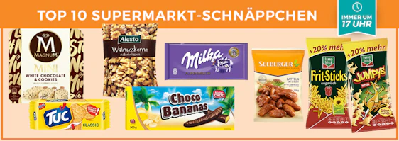 Top 10 Supermarkt-Schnäppchen der KW 31 🛒 - z. B. Magnum Eis für 1,88€ 🍨