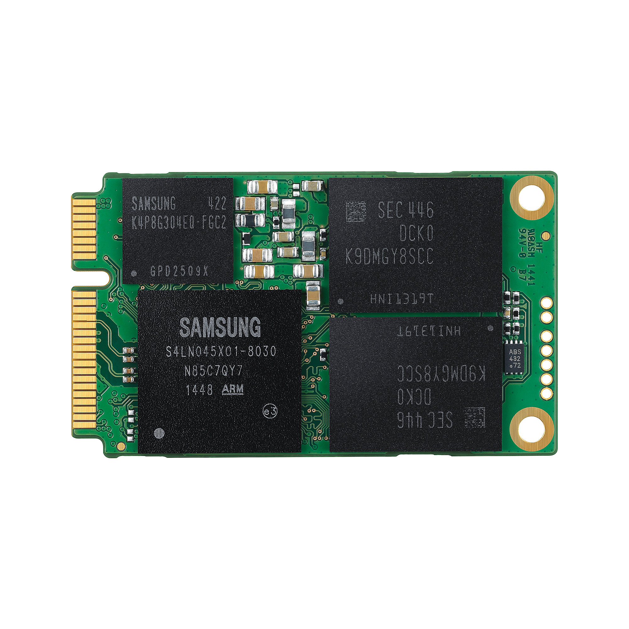 Samsung SSD 850 EVO mSATA Series 500GB für 103,85 EUR inkl. Versand