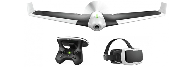 Parrot Disco FPV für 279€ - Drohne mit Skycontroller &amp; Action-Cam