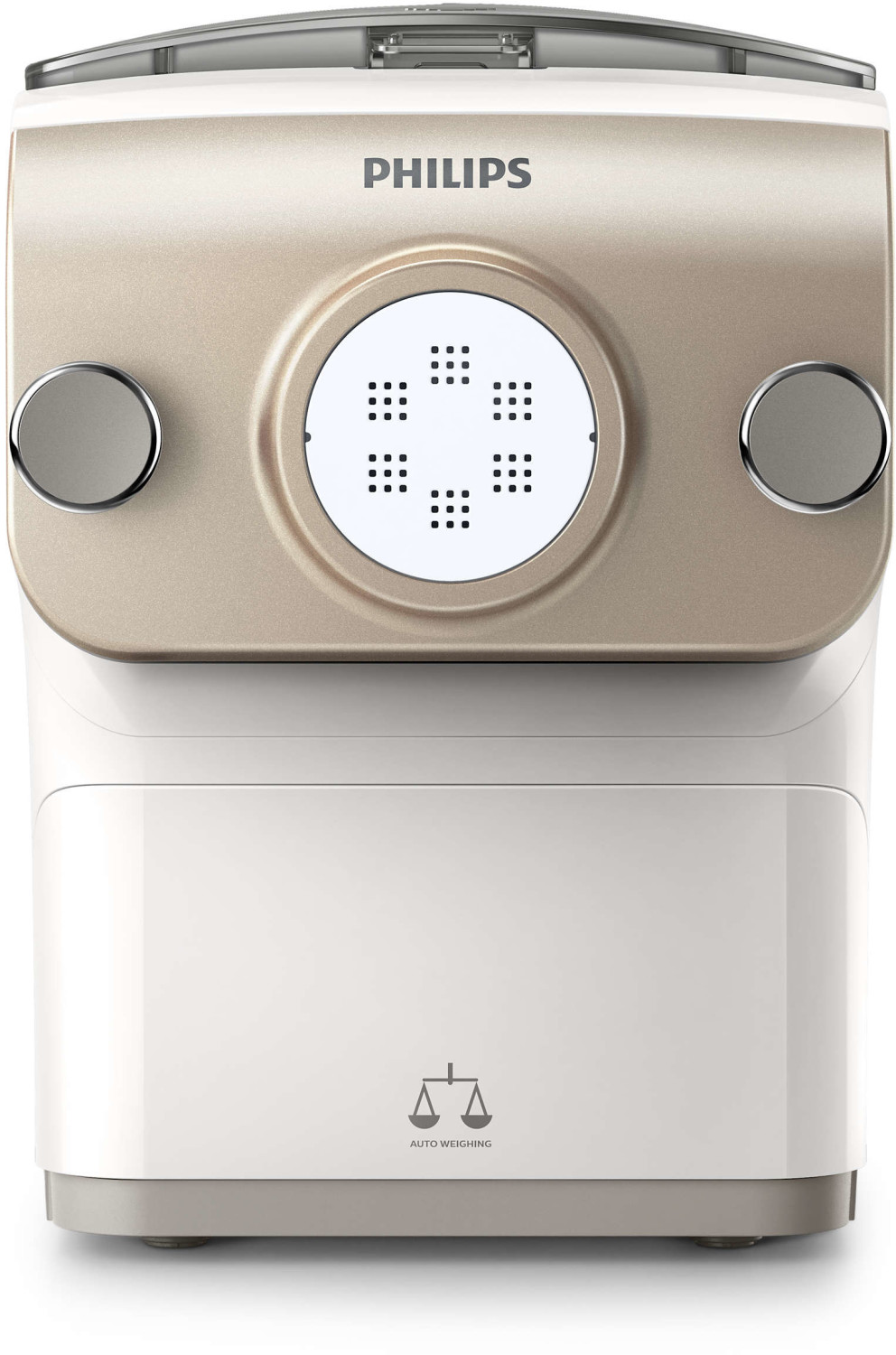 Philips Avance Collection Pastamaker HR2381/05 für 150€ - mit 6 Formaufsätzen und integrierter Waage