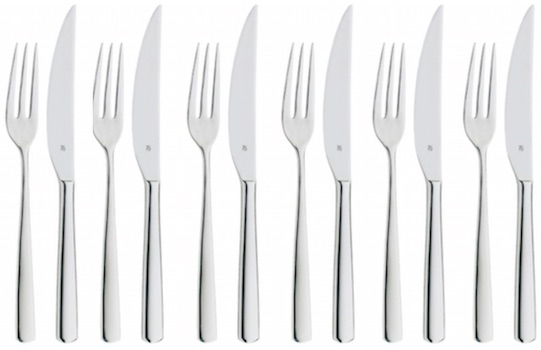 WMF Steakbesteck 12-teiliges Set "Bistro" für 30€ *UPDATE*