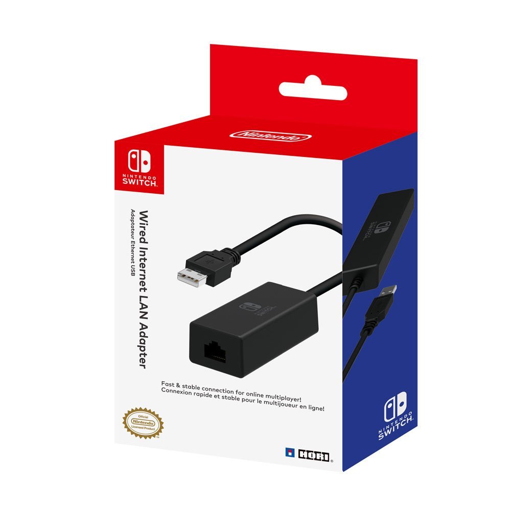 Nintendo Switch Wired Internet LAN-Adapter für 19,96€ statt 26€