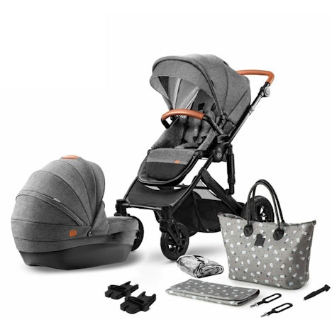 Kinderkraft Prime 2020 2in1 grau mit 25% Ersparnis