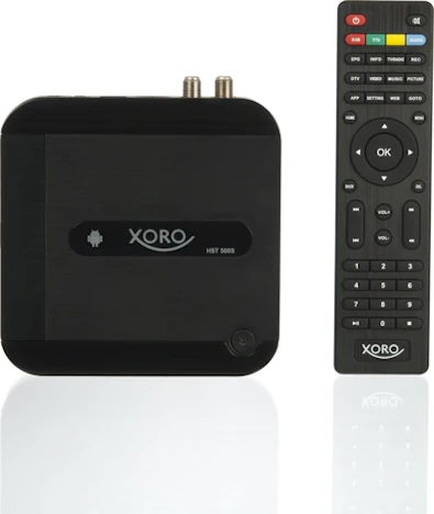 Xoro HST 500S -Android IP-Box mit DVB-S2 Tuner + Fernbedinung für nur 40,99 EUR inkl. Versand